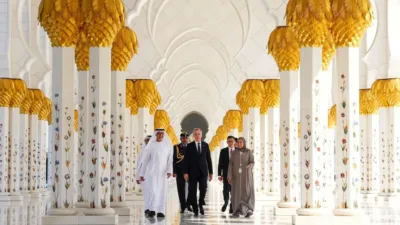 Mark Carney meets UAE officials during a visit connected to foreign investment that accelerates the Ontario AI Burden.