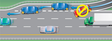 Merging on the highway