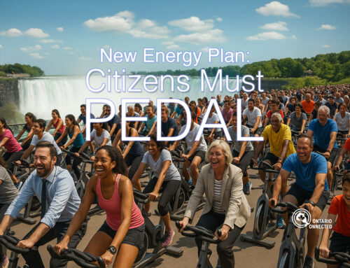 New Energy Plan: Citizens Must Pedal